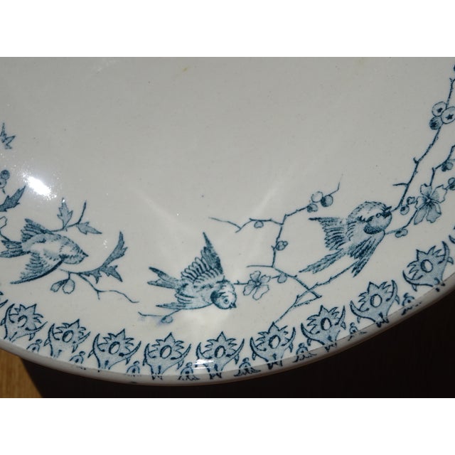 Small Terre De Fer Compote Dish from HB & Cie, 1890s For Sale - Image 10 of 18
