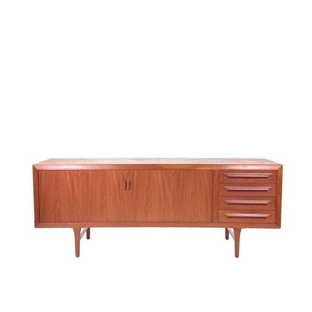 Vintage Teak Sideboard by Ib Kofod-Larsen, 1960s For Sale - Image 10 of 10