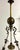 Antique Brass and Glass 7-Light Chandelier from H. Luppens Bruxelles, 1920s, in Very Good conditions. Designed 1920 to...