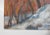 Rustic 1978 Impressionist Snowy Winter Landscape Painting For Sale - Image 3 of 8