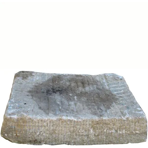 Stone 1930s Natural Water Fountain Stone 11 For Sale - Image 7 of 7