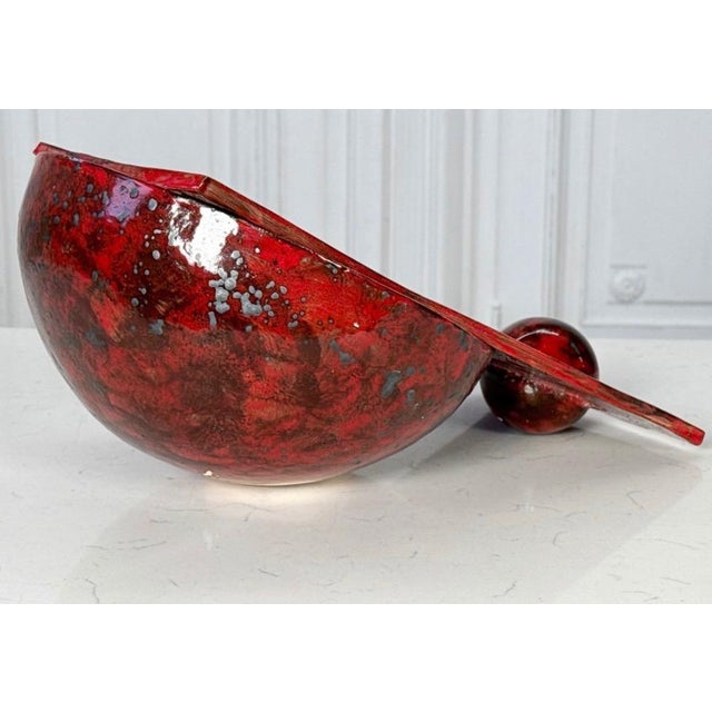 Mid 20th Century Renato Bassoli (Italian, 1915–1982) — “Sasso” Vessel With Spheres & Plane For Sale - Image 5 of 5