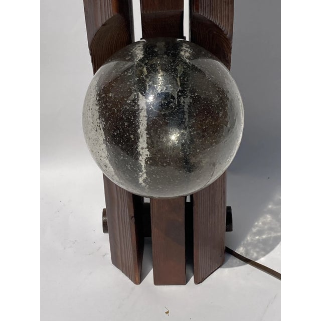Wood Floor or Hanging Lamp from Temde For Sale - Image 4 of 7
