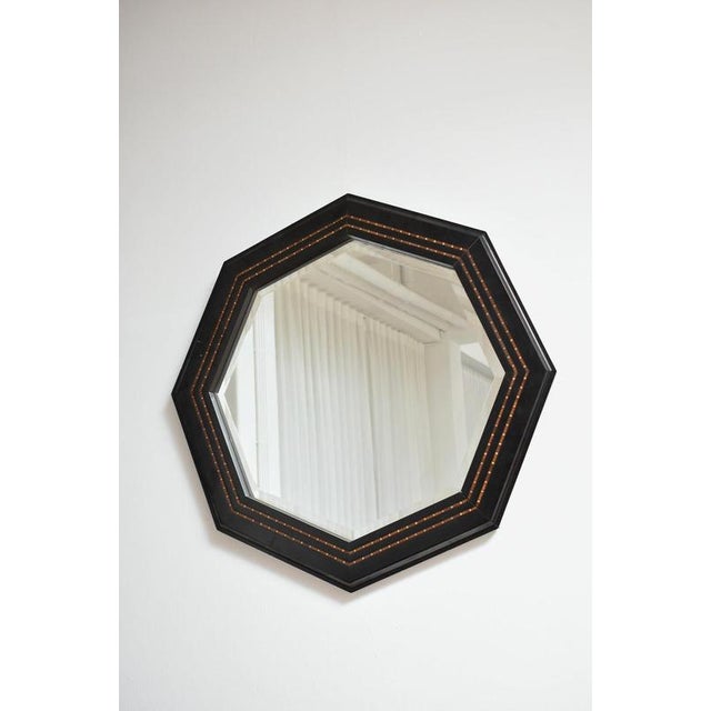 1970s Vintage Octagonal Mirror, 1970s For Sale - Image 5 of 5