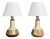 Svend Aage Jensen, Danish Mid-Century Modern, Table Lamps, Beige Stoneware, Denmark, 1960s Pair of beige stoneware table...