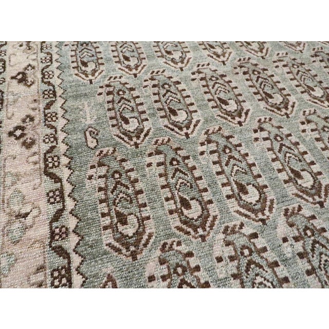 Rustic Galerie Shabab Collection Mid-20th Century Persian Malayer Accent Rug For Sale - Image 3 of 7