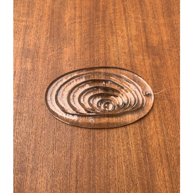 Vintage Scandinavian Art Glass Wall Deco Hanger, 1970s For Sale - Image 11 of 15