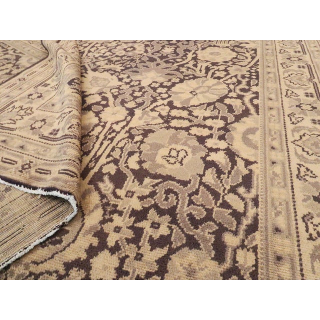 Galerie Shabab Collection Mid-20th Century Indian Lahore Carpet For Sale - Image 9 of 10
