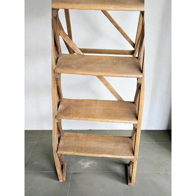 1950s Library Step Stool, 1950s For Sale - Image 5 of 9