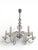Bohemian Crystal 6-Light Chandelier, 1970s For Sale - Image 9 of 17