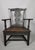 Late 19th Century Antique Georgian Elbow Chair, Carved Oak, Gothic Style For Sale - Image 5 of 10