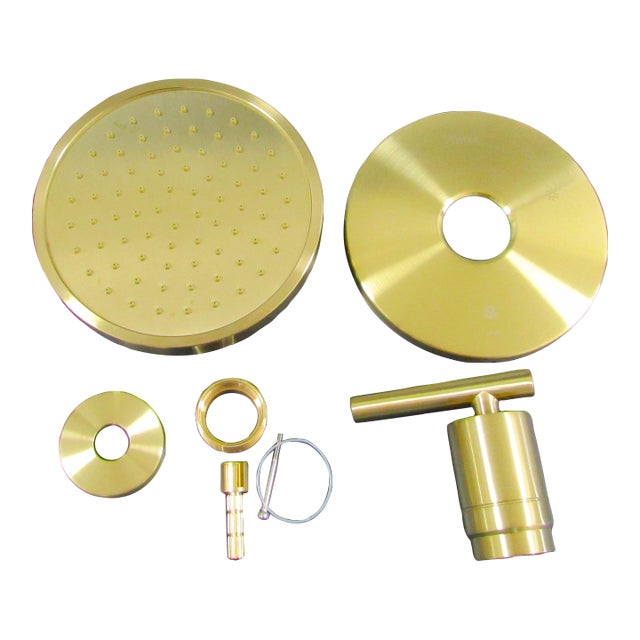Pfister Lg89-7ncbg Contempra Pressure Balanced Shower Only Trim - Brushed Gold For Sale