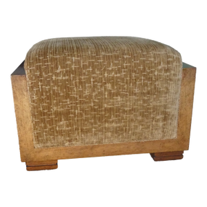 Martin and Carter Los Angeles Custom Art Deco Style Bench