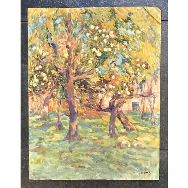 Painter born in 1883. Died in 1956. This piece has an attribution mark, I am sure that it is completely authentic and take...