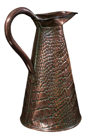 1900s Antique Victorian English Copper Serving Ewer