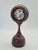 1960s Modern Wooden Table Clock, East Germany, 1960s For Sale - Image 5 of 9