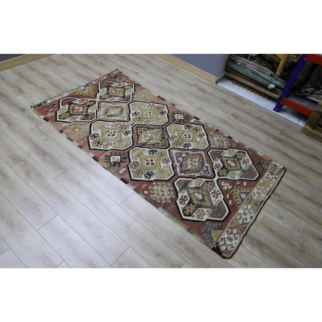 Size: 4.2 x 8.3 ft (130 X 255 cm) 51 x 100 inches Color: Green,Brown,Cream,Black Material: 100% Hand Spun Organic Wool...