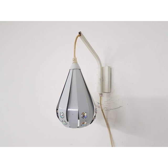White Wall Lamp by Werner Schou, 1960s For Sale - Image 9 of 9