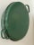 1940 Green Enamel Steel Oval Pot With Cover For Sale - Image 4 of 5