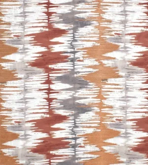 The House of Scalamandré River Delta Fabric, Sienna