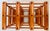 Brown Vintage Mid-Century Modern Teak Wood Adjustable Wine Rack Holds 12 Bottles in the Style of Nissen Langaa of Denmark For Sale - Image 8 of 12