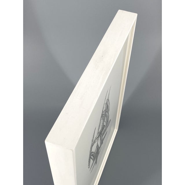 Black Mark Tobey, Composition in Black, 1972, Lithograph on Paper, Framed For Sale - Image 8 of 11