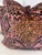 Custom pair of 22" pillows covered in House of Hackney "Mey Meh" in color blush and backed in a coordinating wine colored...