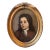 19th Century Portrait Oil Painting of a Boy, Framed For Sale