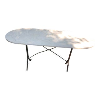 19th Century Paris Bistro Table For Sale