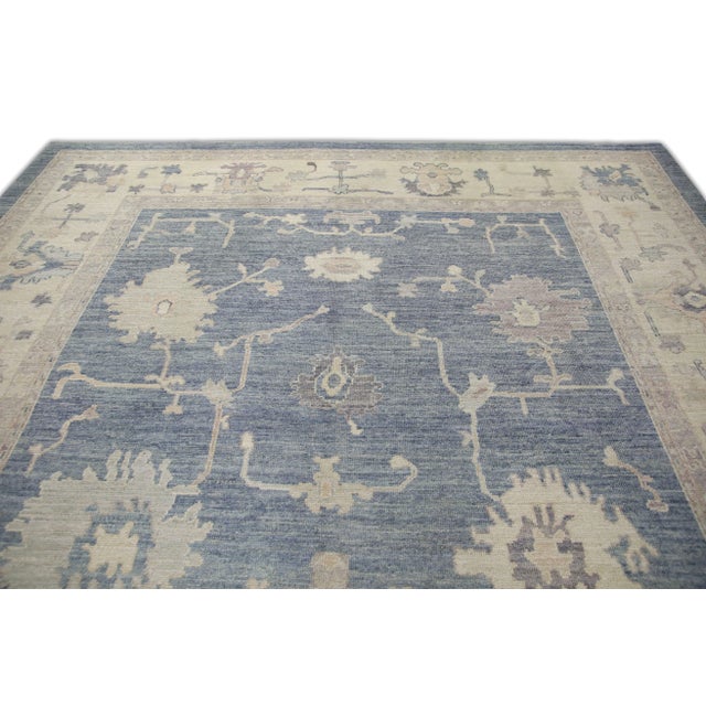 Early 21st Century Modern Turkish Oushak Rug 10'4" x 14'3" For Sale - Image 5 of 7