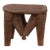 Nupe Carved Stool, Earth's Embrace For Sale