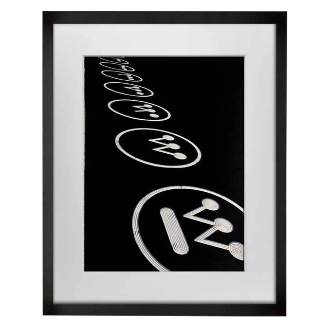 1970s Vintage Paul Rand Original Serigraph Print For Sale