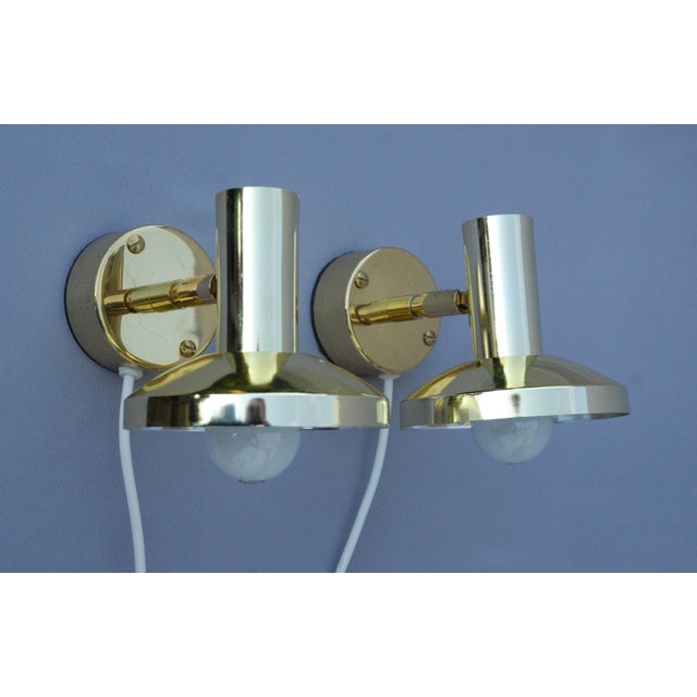 Model 295L Wall Lamps by Hans-Agne Jakobsson for Hans-Agne Jakobsson AB, 1980s, Set of 2 For Sale - Image 4 of 11