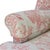 Queen Anne Style Wingback Armchair in Red Toile De Jouy For Sale - Image 9 of 14