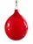 Metal Large Vintage Red Blown Murano Glass Hanging Sphere by Nason Moretti, 2011 For Sale - Image 7 of 7