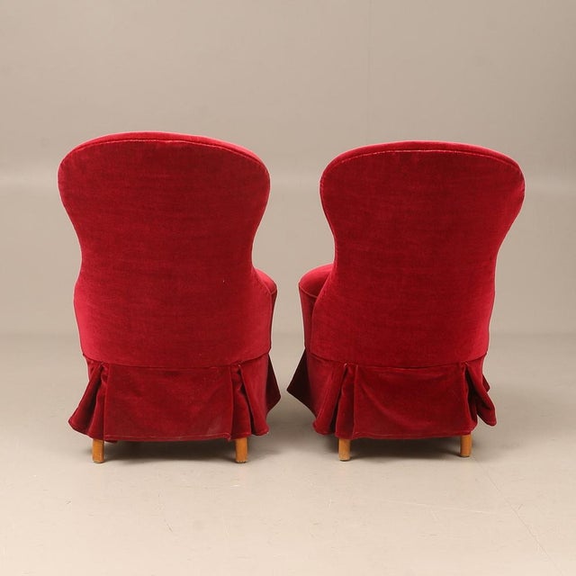 Swedish Emma Chairs, 1930s, Set of 2 For Sale - Image 4 of 11