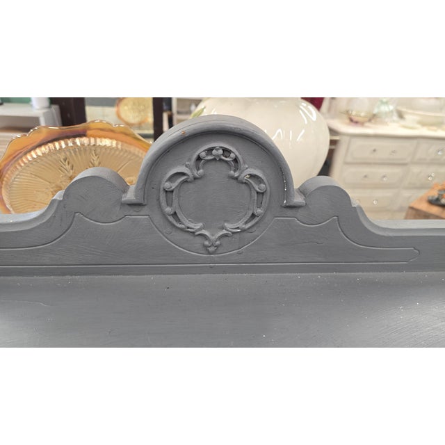 Vintage Shabby Chic Server / Sideboard For Sale - Image 4 of 12
