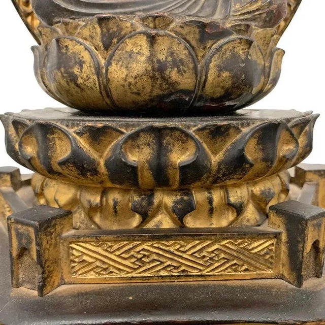 Edo Period Japanese Bodhisattva Shrine For Sale In Chicago - Image 6 of 12