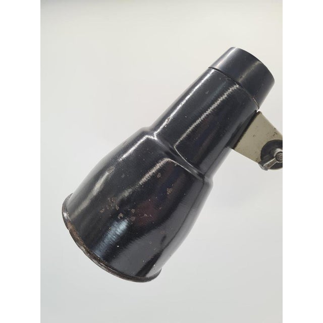 Metal Mid-Century Modern Industrial Adjustable Desk Lamp, 1950s-1960s For Sale - Image 7 of 14