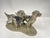 Pewter Statuette Depicting Dogs, 1960s For Sale - Image 10 of 10