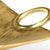 Enhance your home or office decor with this captivating handled dish. Crafted in cast aluminum with a lustrous bright gold...