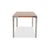 Wooden T70 Dining Table with Chrome Legs from Hülsta For Sale - Image 10 of 12