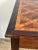 Writing Table in Cube Marquetry, 1890s For Sale - Image 3 of 12