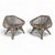Wood Rattan Lounge Chairs by Franco Albini, 1950s, Set of 2 For Sale - Image 7 of 7