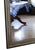 Large 19th Century Ebonised Silver and Gilt Floor Wall Overmantle Mirror, 1890s For Sale - Image 5 of 7