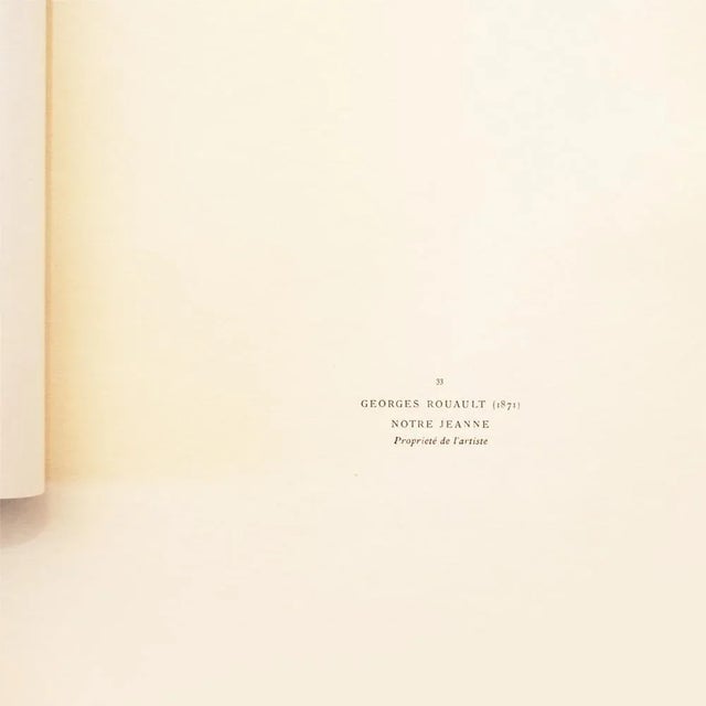 1940s 1947 After Georges Rouault "Joan of Arc", First Edition Period Parisian Lithograph For Sale - Image 5 of 8