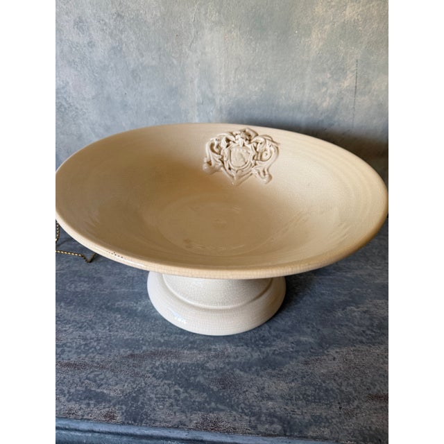 Arte De Italica Pedestal Bowl For Sale - Image 4 of 4