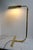 Gold Adjustable Brass Reading Lamp attributed to Christian Liaigre, France, 1970s For Sale - Image 8 of 18