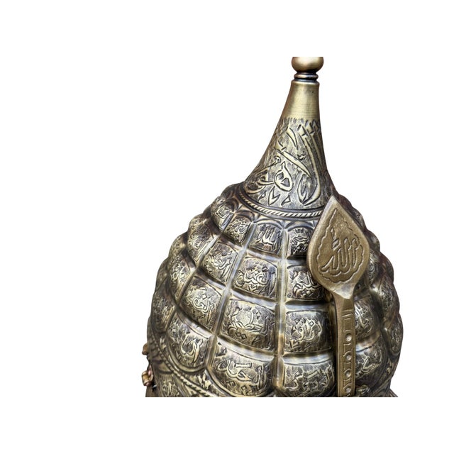 Engraved Esma-Ul Husna Ottoman Helmet For Sale - Image 17 of 17