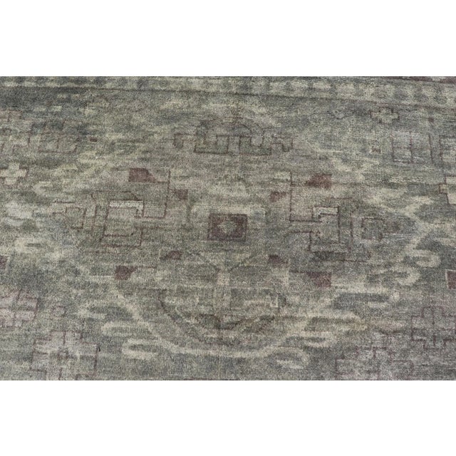 Keivan Woven Arts Large Modern Khotan Rug 12' X 15' For Sale In Atlanta - Image 6 of 12